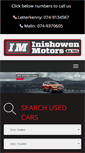 Mobile Screenshot of inishowenmotors.ie